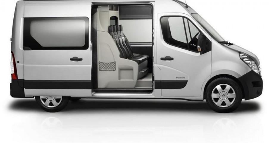 Рено мастер 3 грузопассажирский фото Купить Renault Master - L3H2 цвета белый 2023 года выпуска новый в Москве у офиц