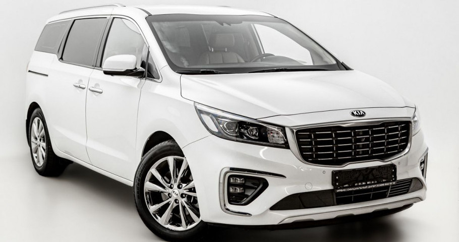 Киа микроавтобус фото Минивэн Kia Carnival получил новую коробку передач (Новости автомобилей Kia)