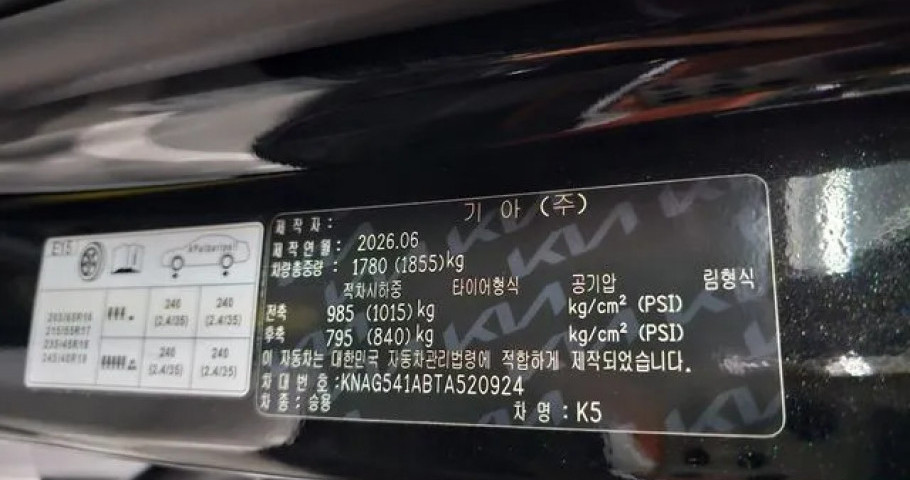 Kia K5 