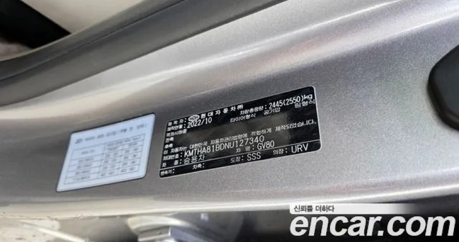 Genesis Gv80 