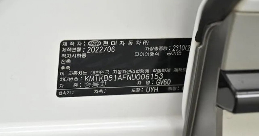 Genesis Gv60 