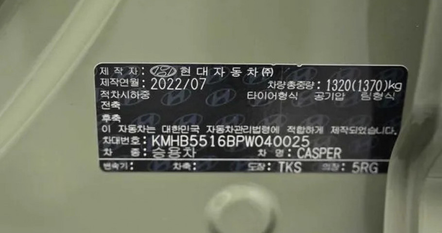 Hyundai Casper 