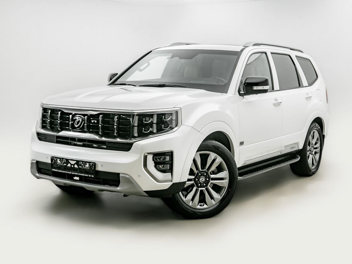 Купить Kia Mohave 3,0d AT (249 лс) 4WD цвета white металлик 2019 года  выпуска с пробегом VIN KNAKN814*LA****32 в Москве у официального дилера  «Ирбис»