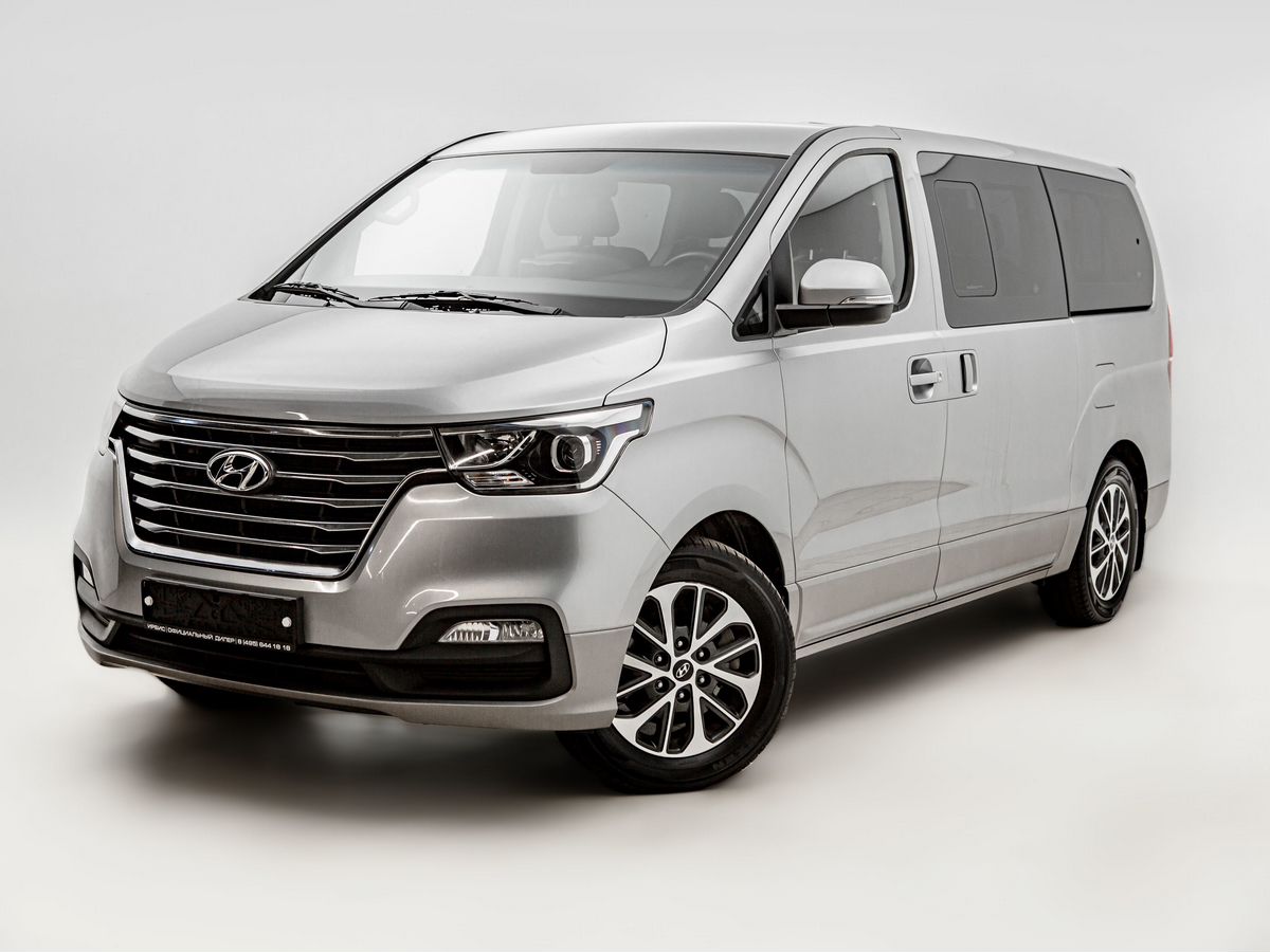 Купить Hyundai Grand Starex 2,5d AT (175 лс) цвета grey металлик 2019 года  выпуска с пробегом VIN KMHWK81K*LU****53 в Москве у официального дилера  «Ирбис»