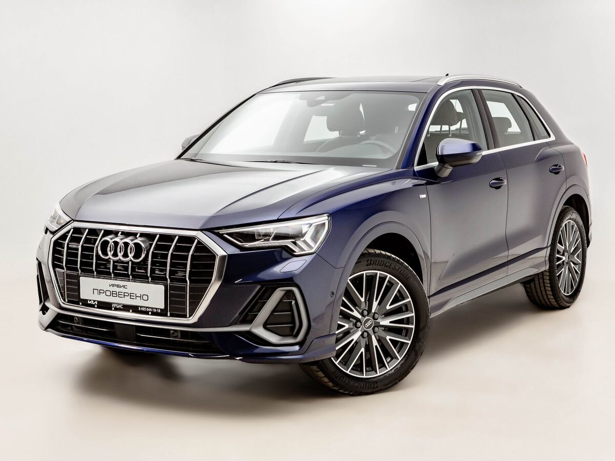 Купить Audi Q3 35 TDI 2,0d AMT (150 лс) 4WD цвета blue металлик 2022 года  выпуска с пробегом VIN WAUZZZF3*N1****98 в Москве у официального дилера  «Ирбис»